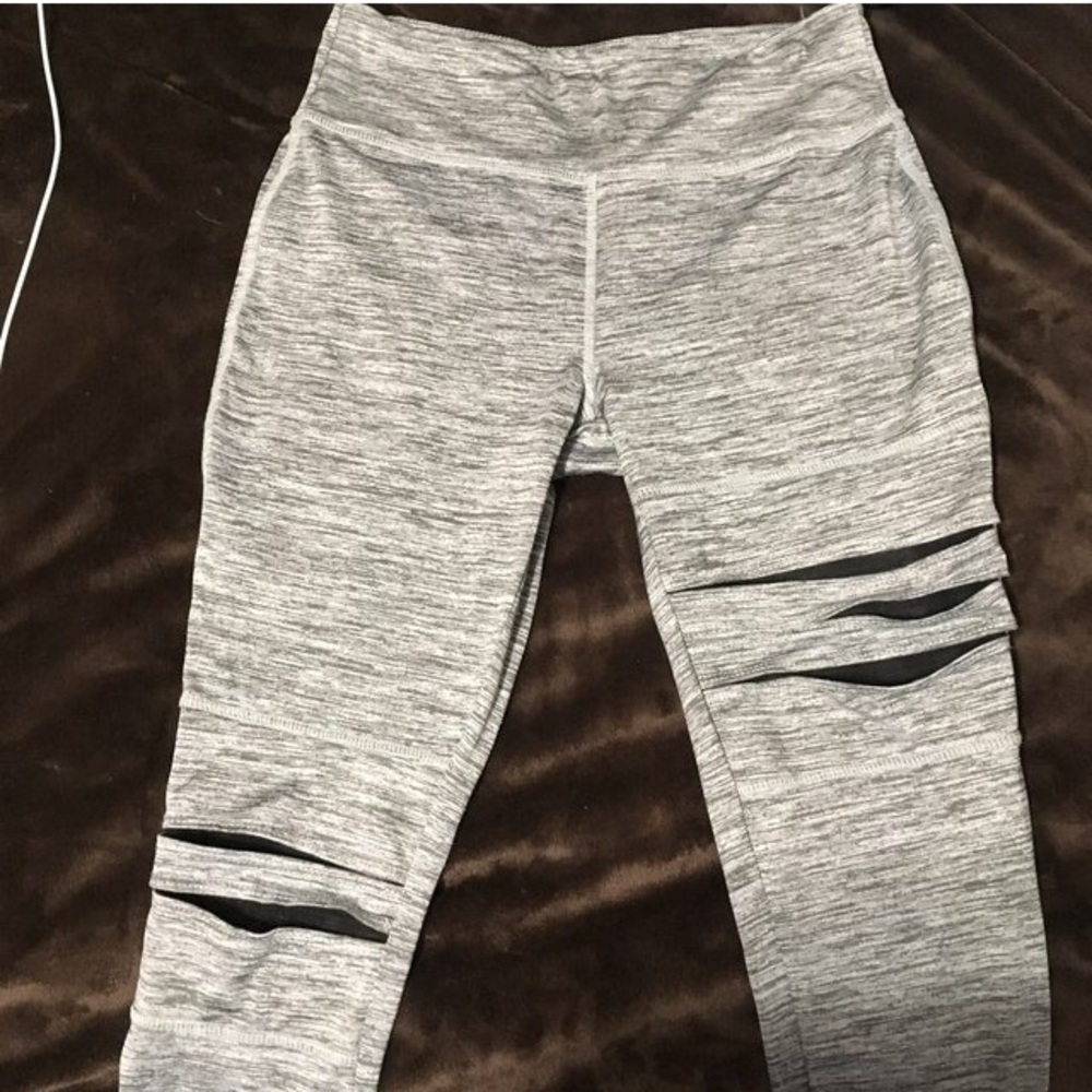 Grey workout pants